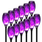 Solar Flame Torch Light LED Flickering Outdoor Night Lamp