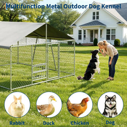 Galvanized Kennel