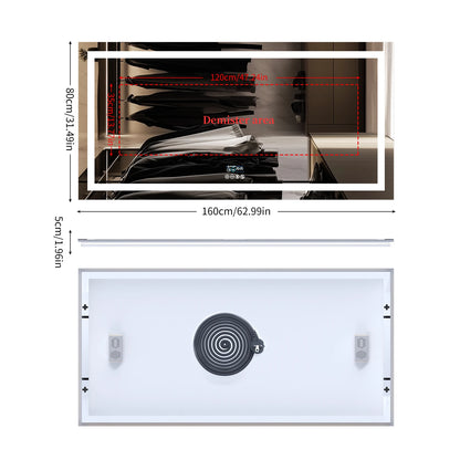 Mirror with Lights, Bluetooth