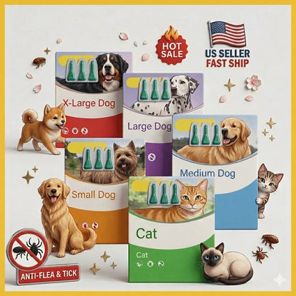 Flea and Tick solution for Dogs & Cats