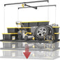 Overhead Garage Storage Rack, Lift System
