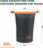 Pet Food Travel Bag, Perfect for RV Road Trips, Camping, Longterm Dog Boarding