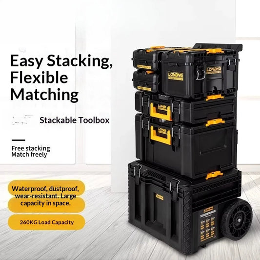 Stackable Heavy Duty Lockable Toolbox