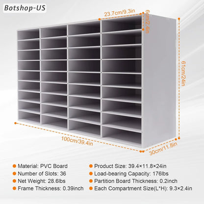 Wooden Literature Organizer