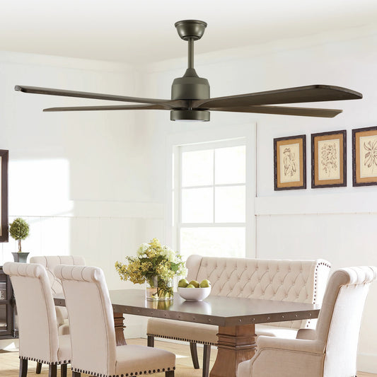 60“  Ceiling Fan Light, Adjustable