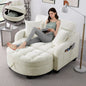 Chaise Lounge Chair Indoor with Ottoman