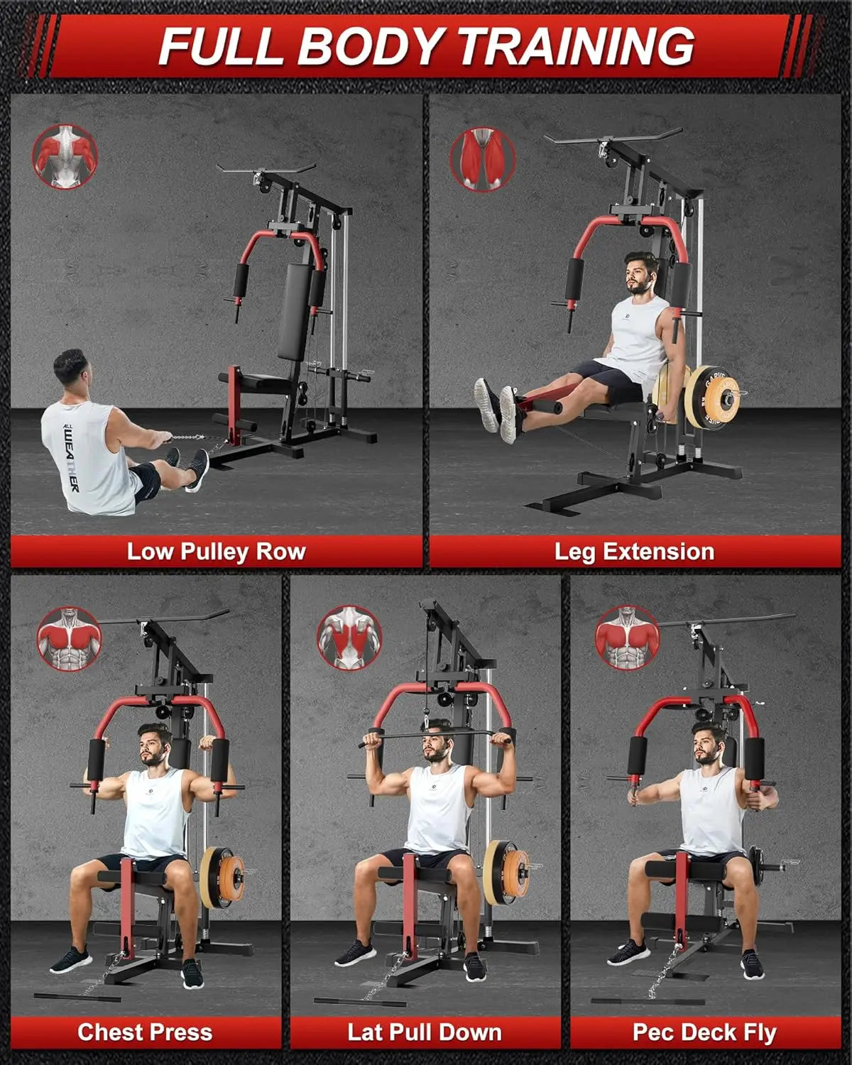 5-in-1 Home Gym Equipment