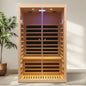 Two person indoor infrared sauna room