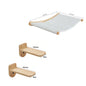 Wall Mounted Cat Tree Wooden Shelves Scratching Posts Climbing Cat tower Hammock With Solid Floating Perches Steps and Ladder