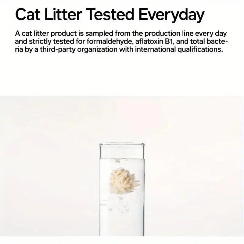Cat Litter Clumping, Flushable, Ultra Absorbent and Fast Drying