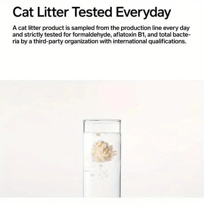 Cat Litter Clumping, Flushable, Ultra Absorbent and Fast Drying