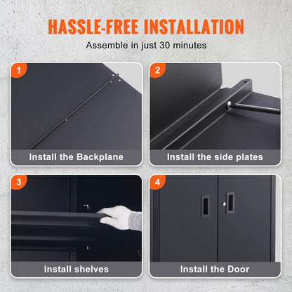 Metal Storage Cabinet Lockable