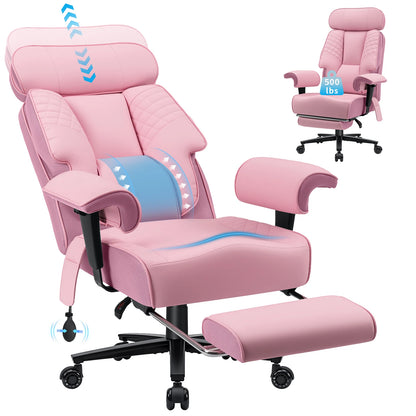 Office Chair with Foot Rest and Waist Lumber Support