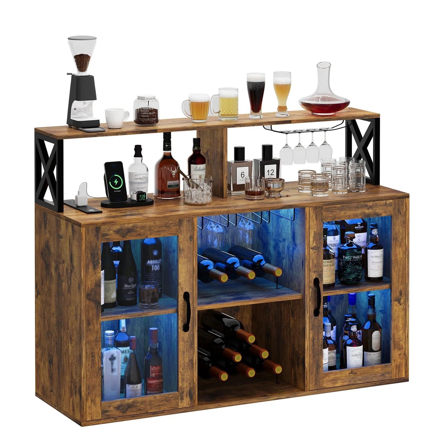Wine Bar Cabinet Wine Rack