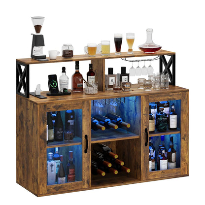 Wine Bar Cabinet Wine Rack