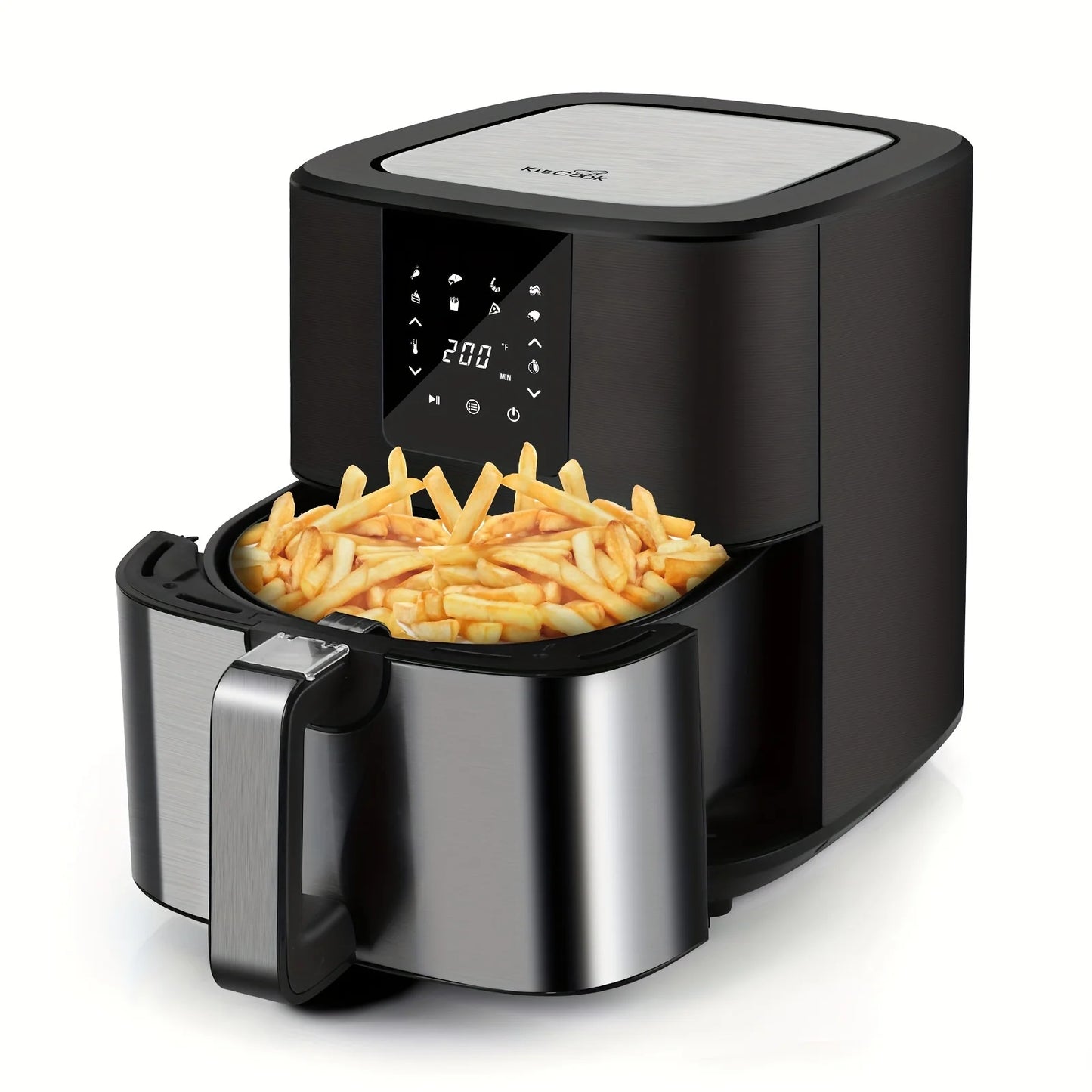 Air Fryer, Adjustable Temperature, 8 Presets