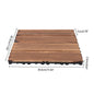 Hardwood Interlocking  Tiles