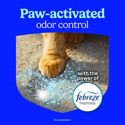 Clumping Cat Litter , Long-Lasting Odor Control with Activated Charcoal