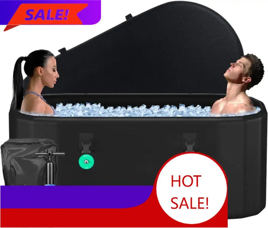 Ice Bath Tub for Recovery Compatible with Water Chillers