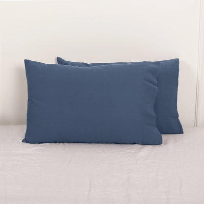 Linen Cotton Pillow Cases 2PCS Comfortable