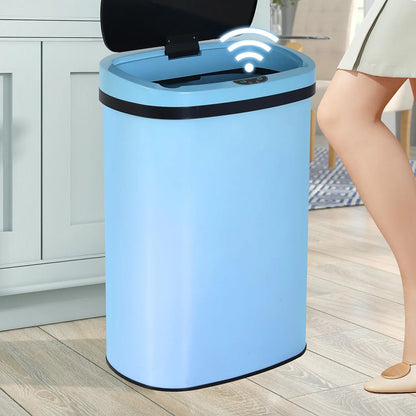 Kitchen Trash Can, Stainless Steel, Touch free Motion Sensor