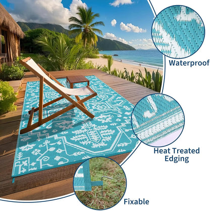 Waterproof Outdoor Area Rug Stain