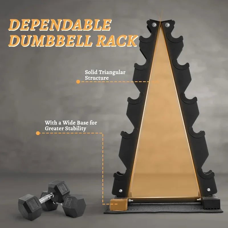 Dumbbell Set With Storage Rack