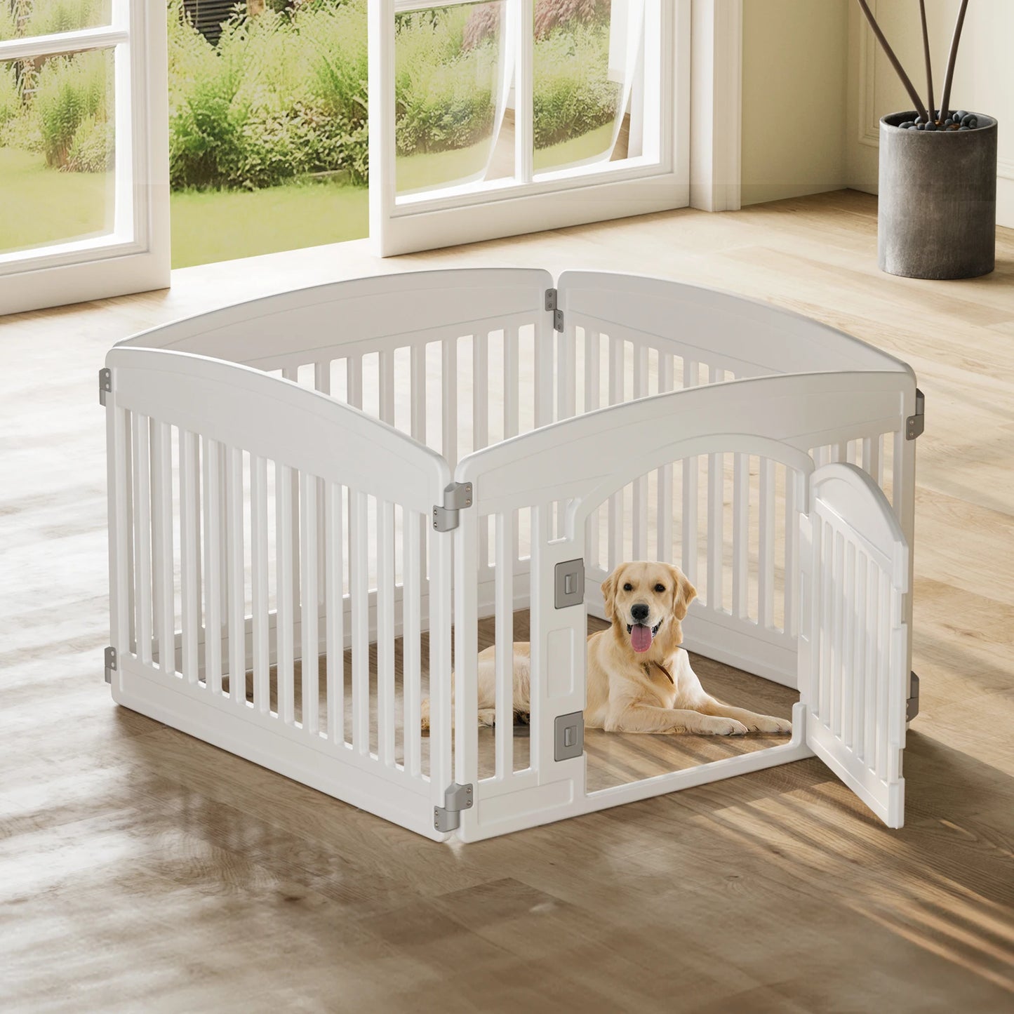 Playpen Expandable Durable Folding Portable Puppy Playpen