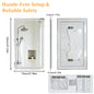 Bathroom Mirror Built-in Bluetooth Speaker, Anti-Fog