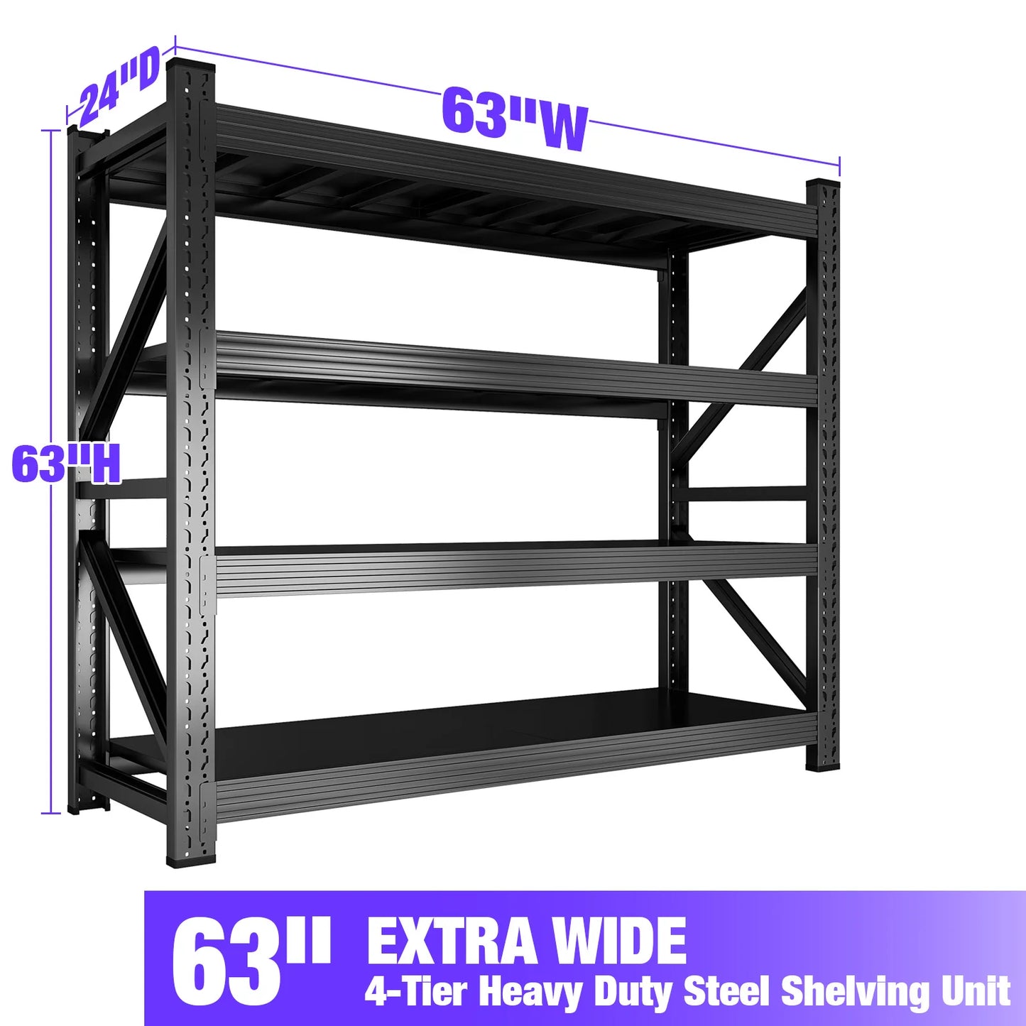 Heavy Duty Metal Storage Shelves