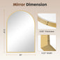 Arched Metal Framed Mirrors