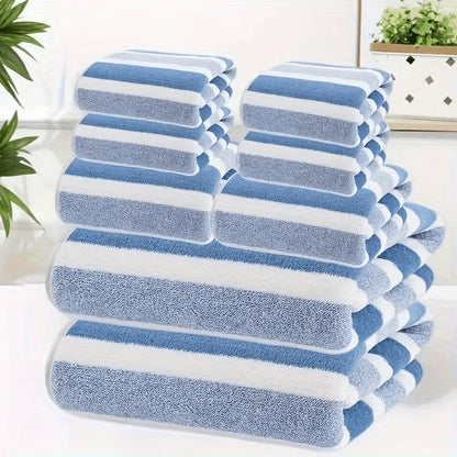 Fleece Towel Set Super Soft Quick Dry