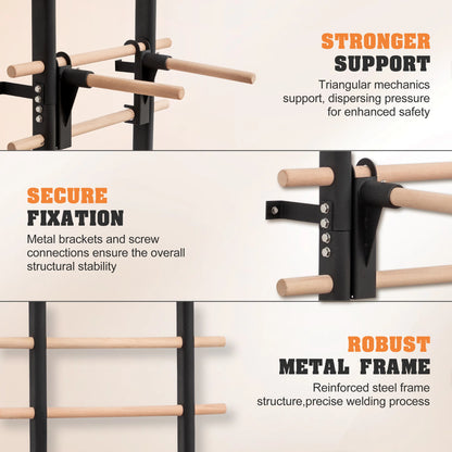 Home Gym Stall Bars Swedish Ladder
