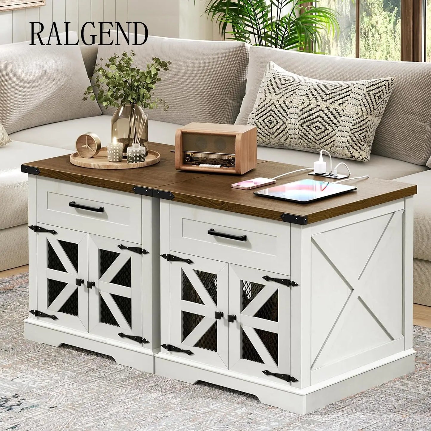 End Table Charging Station