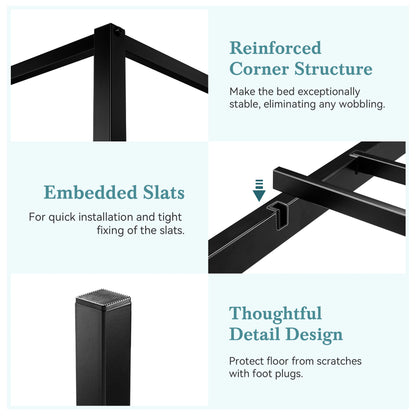 Canopy Bed Frame, 4-Poster