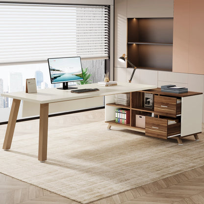 Executive, L-Shaped Desk