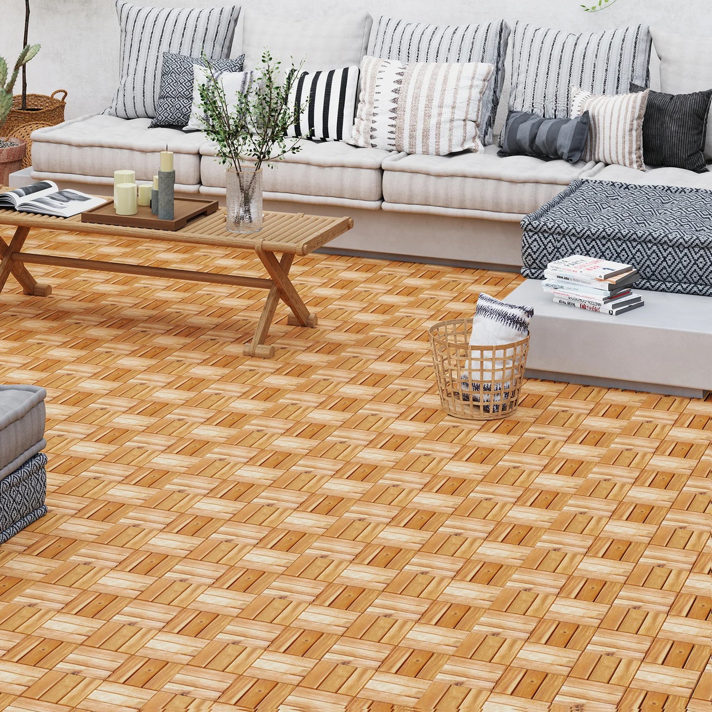 Interlocking Flooring Tiles