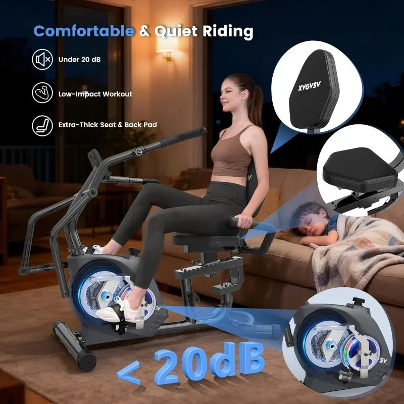 Recumbent Stationary bike