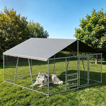 Galvanized Kennel