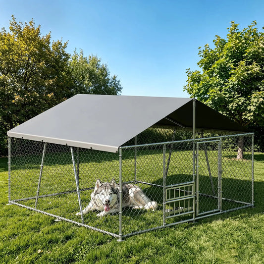 Galvanized Kennel