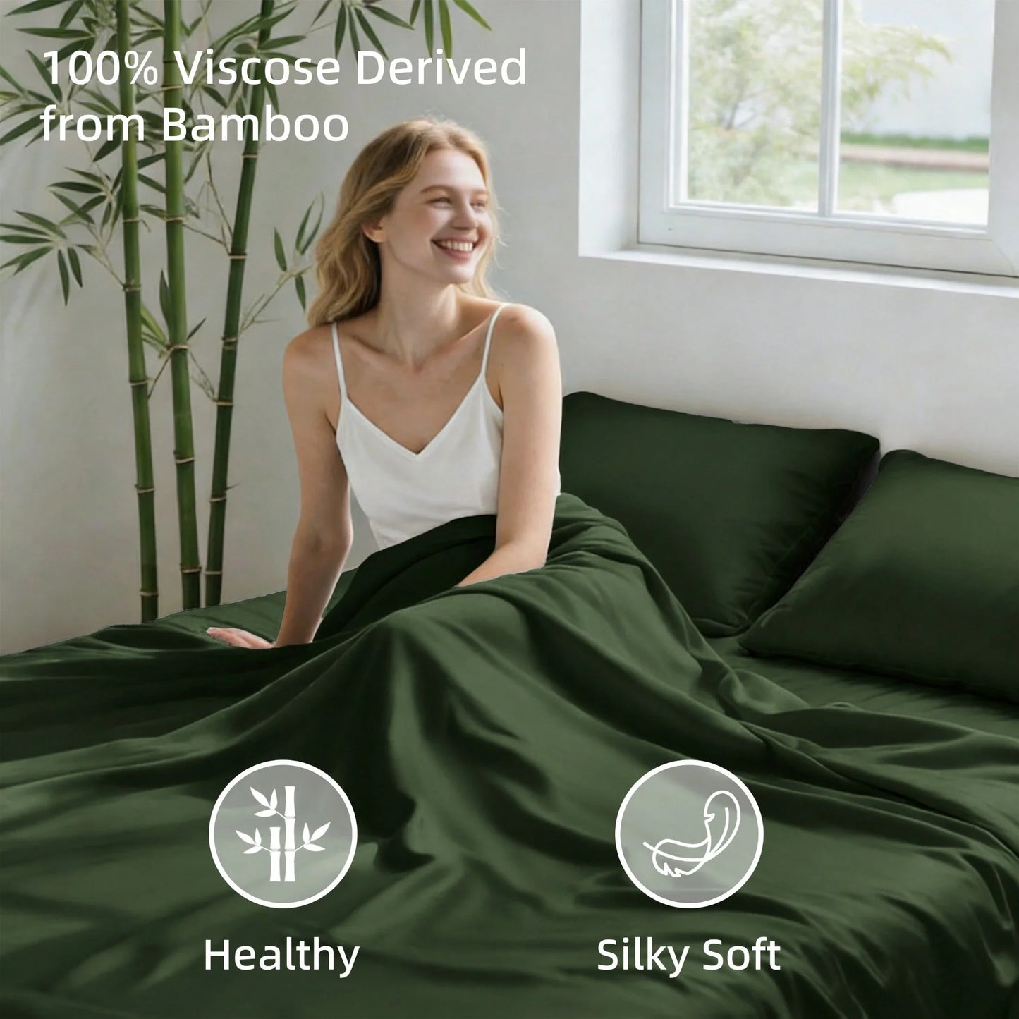 4pcs Bamboo Bedding Set