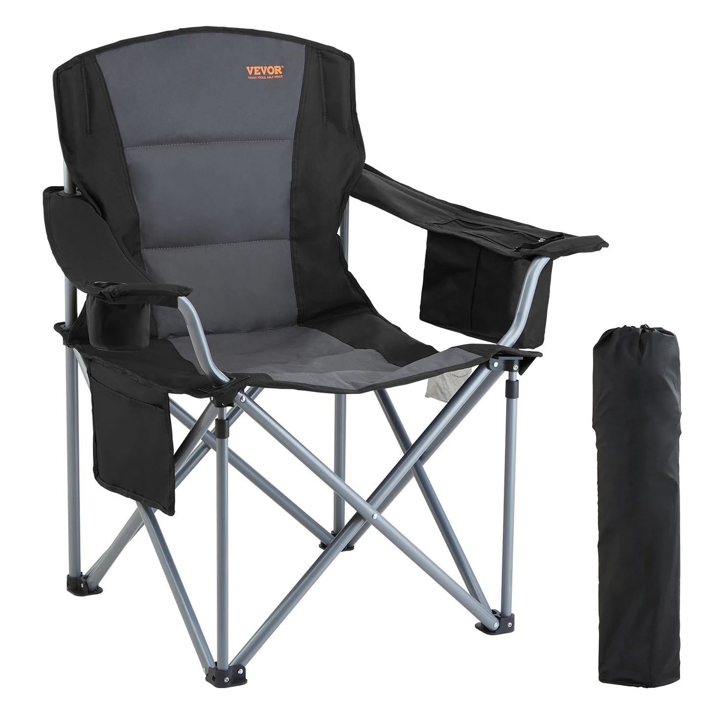 SucceBuy Outdoor Camping Chair 350lbs High Load Ultralight Folding Chair Portable Beach Hiking Picnic Travel Seat Fishing Tool