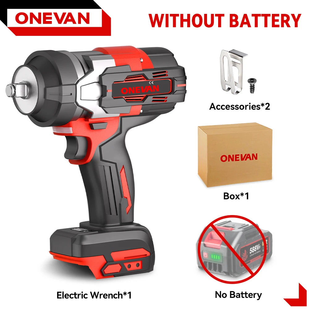 Electric Impact Wrench Cordless For Makita Battery Pin