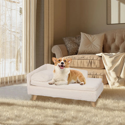 Pet Bed, Waterproof, with Sturdy Wood Legs