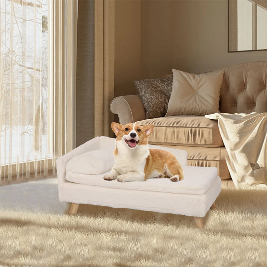 Pet Bed, Waterproof, with Sturdy Wood Legs