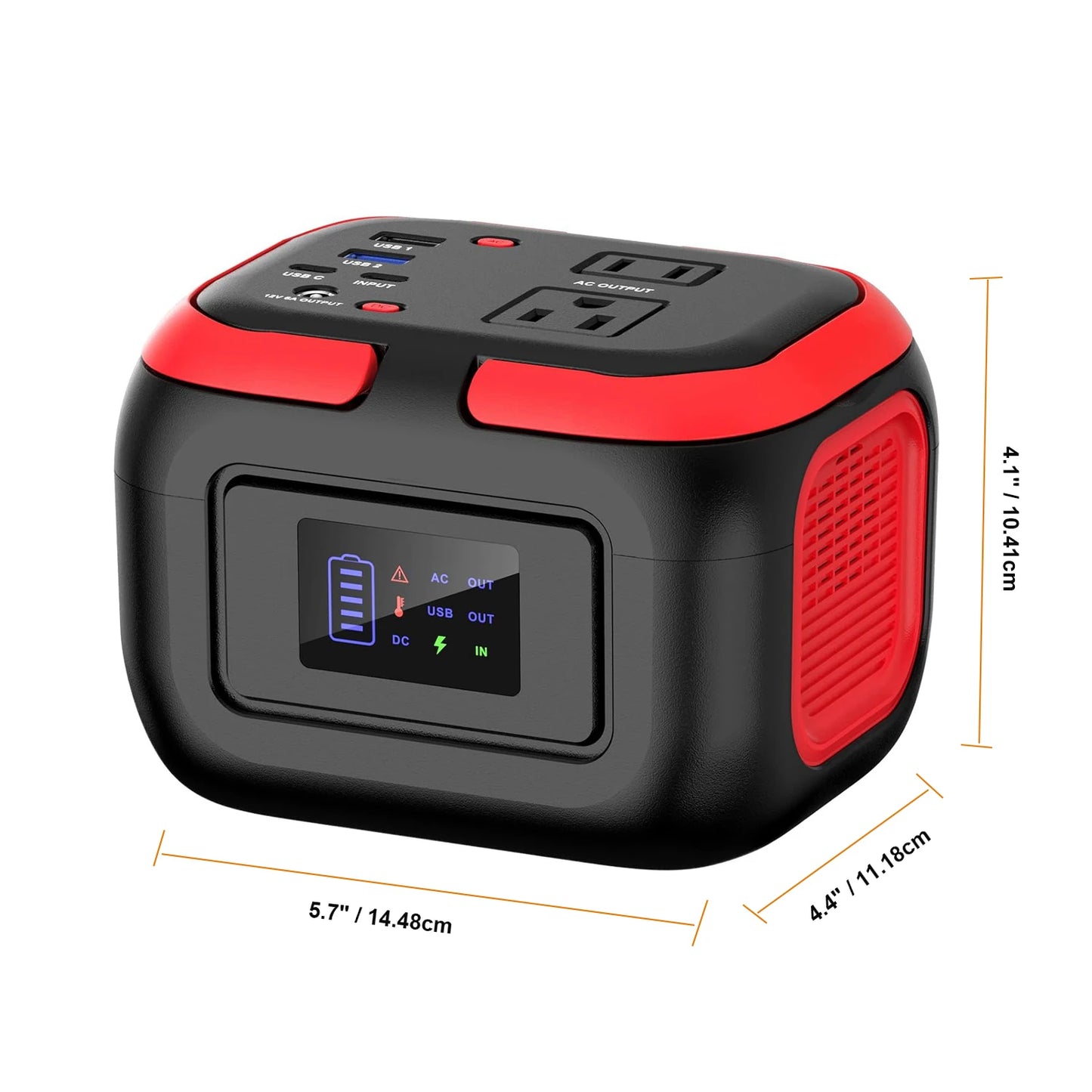 Portable Power Station, Solar Storage Power Bank For Camping Travel RV Home