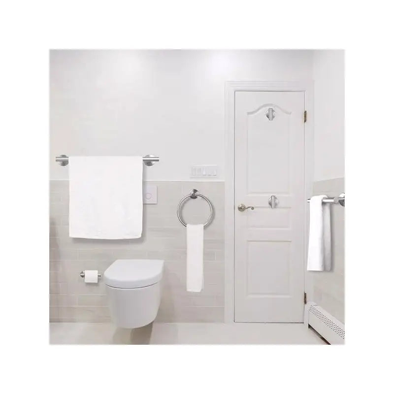 Stainless Steel Towel Rack Set