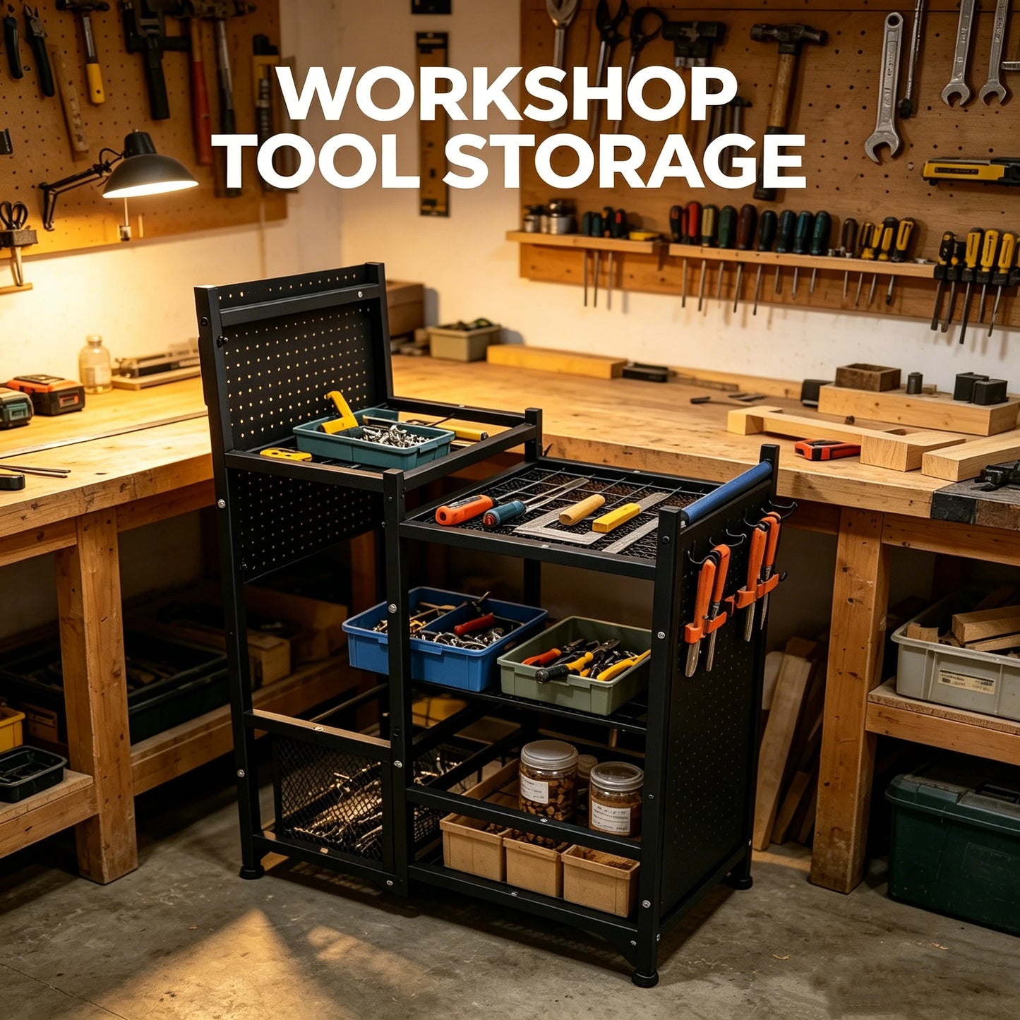 Garden Tool Storage Organizer