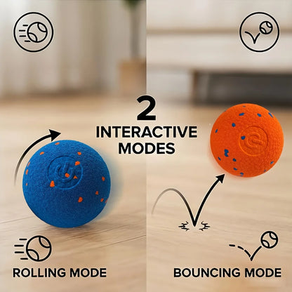 Interactive Dog Toy with Automatic Movement, Bouncing, And Rotating Functions