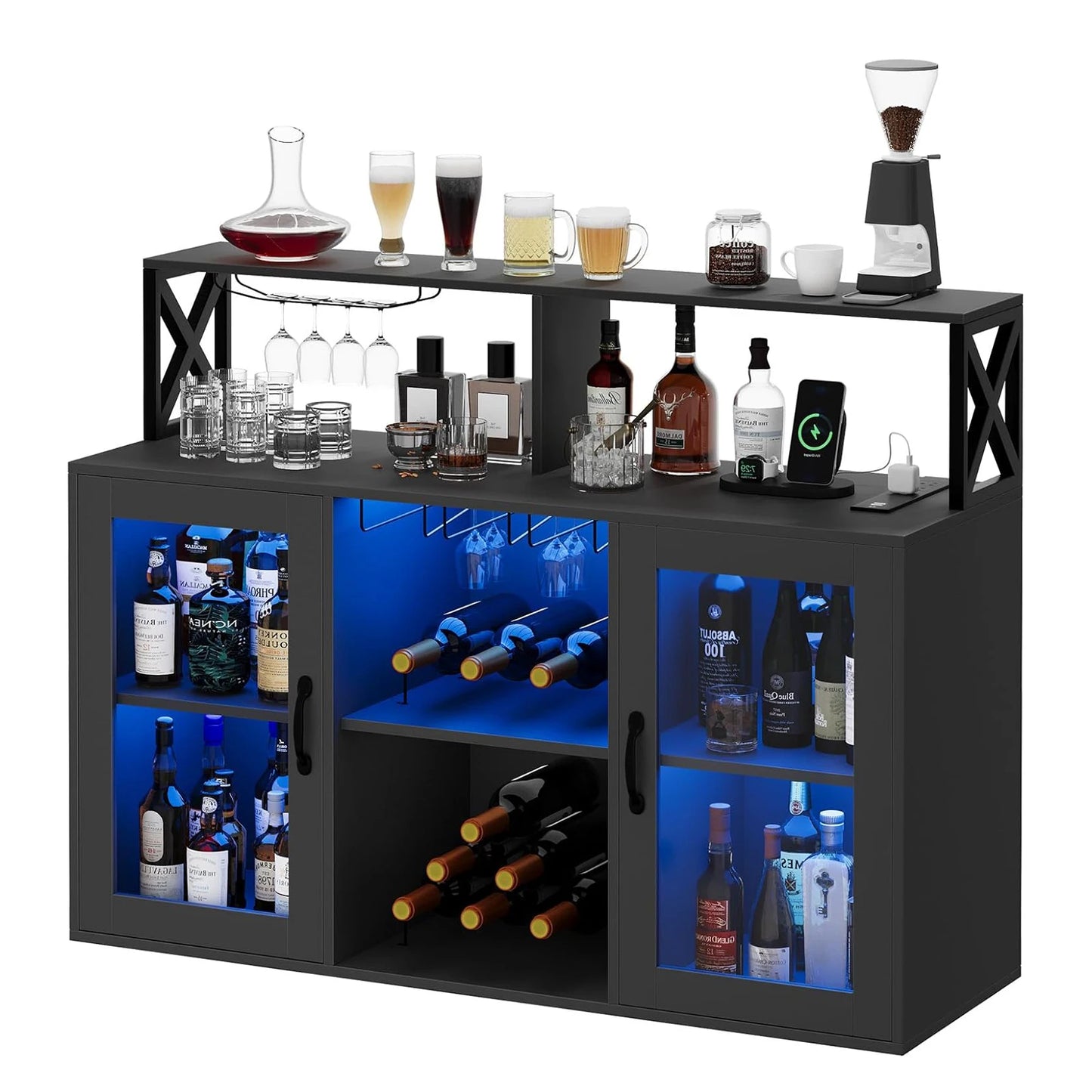 Wine Bar Cabinet Wine Rack